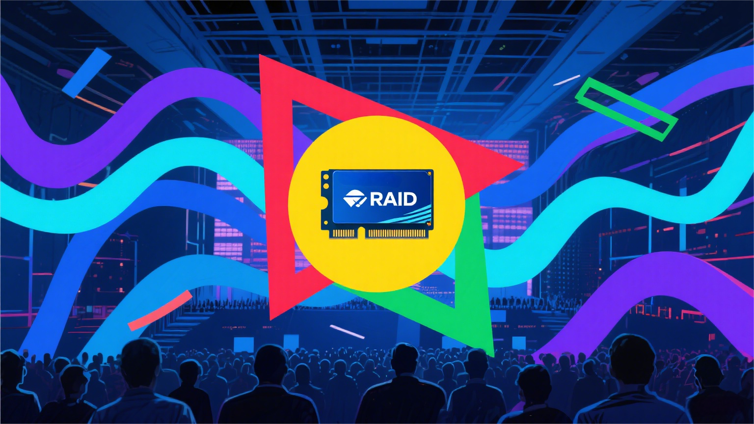 华瑞数鑫国产RAID卡闪耀亮相2025龙芯产品发布暨用户大会